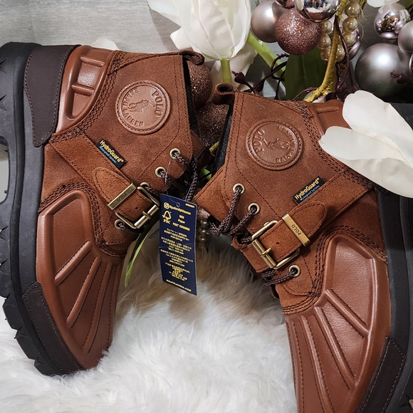 Polo Ralph Lauren Men's Oslo Buckled Detail Waterproof Cold Weather mens New - Picture 2 of 4